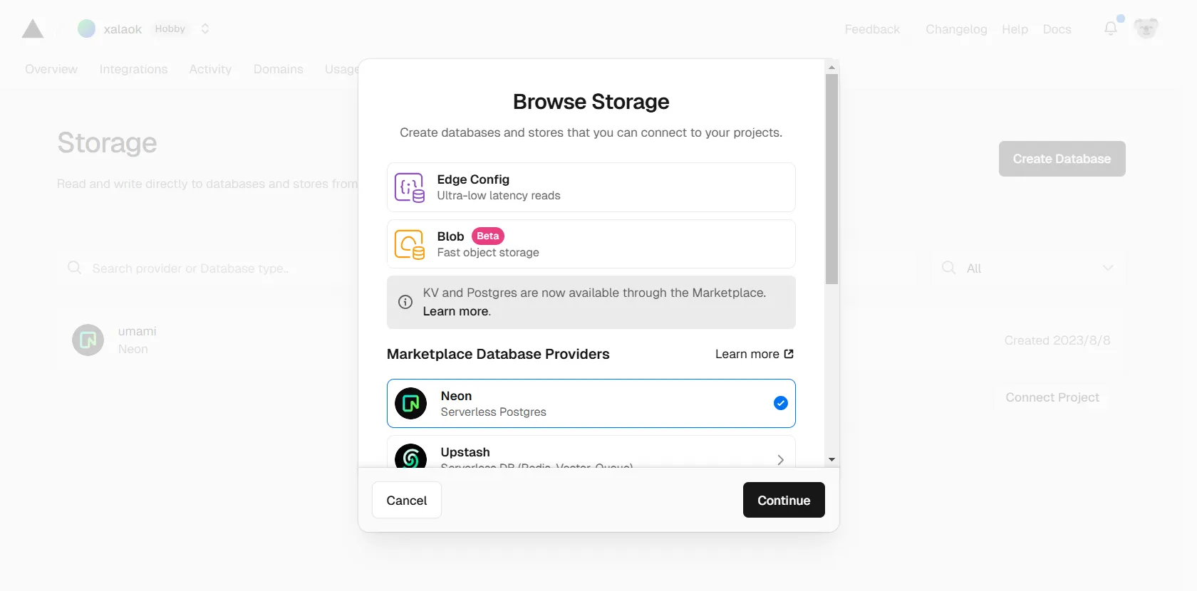 Storage